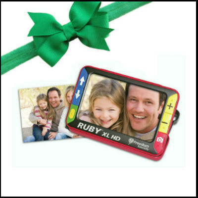 Ruby XL handheld video magnifier
