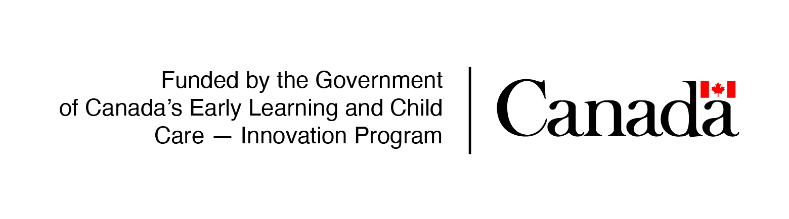 The CNIB Early Years Digital Literacy Project is funded by the Government of Canada's Early Learning and Child Care - Innovation Program. 