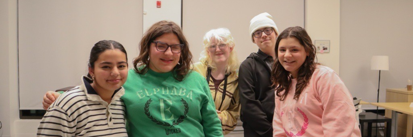 The Ottawa Youth Leadership Crew smiling at the camera.