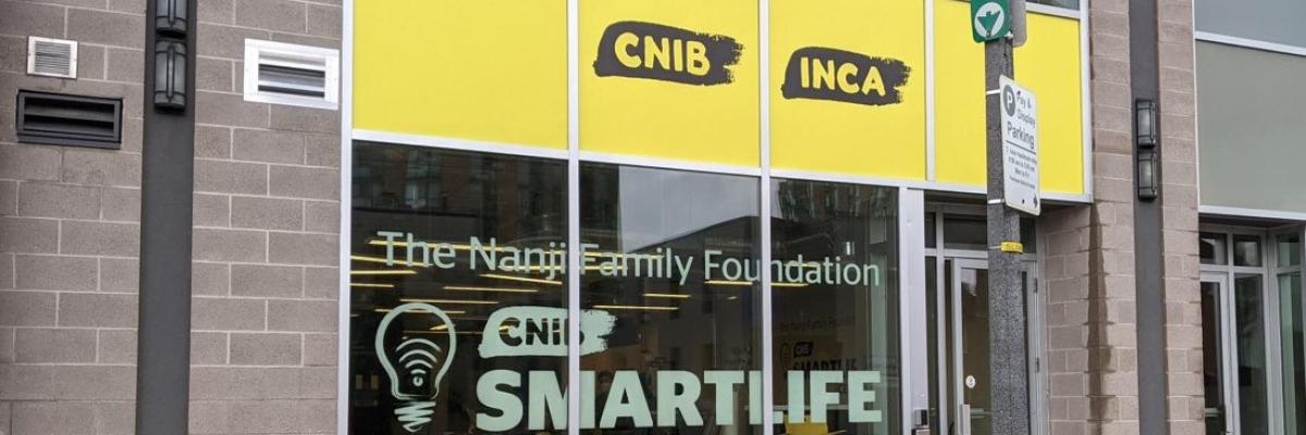 The Exterior of the new Community Hub and Nanji Family Foundation CNIB SmartLife Centre in Barrie, Ontario
