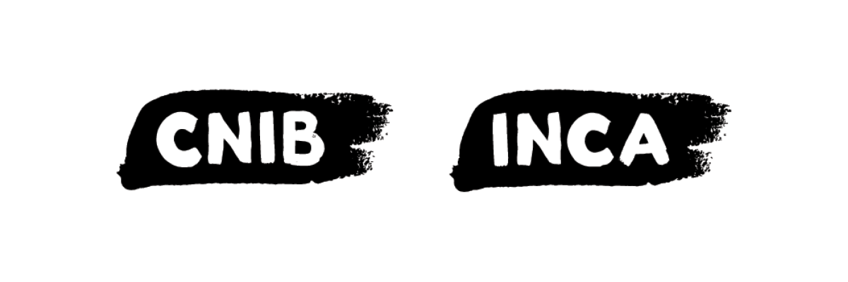 CNIB / INCA logo.
