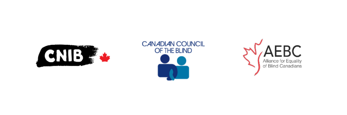 CNIB, Canadian Council of the Blind, Alliance for Equality of Blind Canadians 
