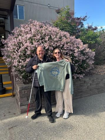 Ben (left) & Taylor together in-person in British Columbia.