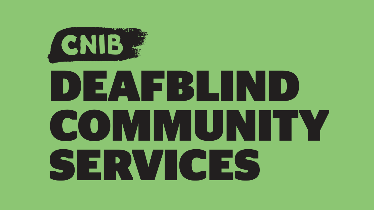 Logo: CNIB Deafblind Community Services