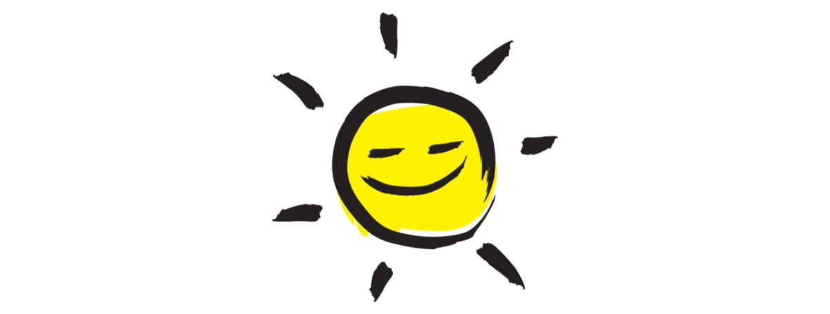 An illustration of a sun 
