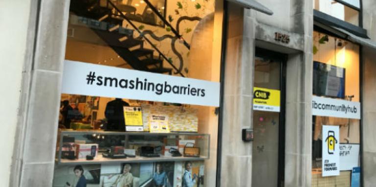 Front façade of Toronto Hub