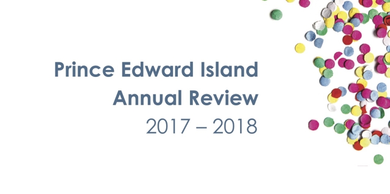 Prince Edward Island Annual Review 2017-2018