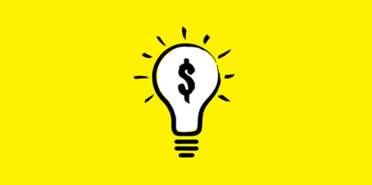The Venture Zone logo (a lightbulb with a dollar sign inside) is shown on a yellow background.