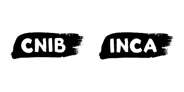CNIB / INCA logo.